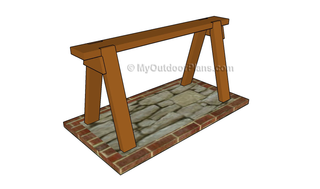 HOW TO BUILD A SAWHORSE - Image 1