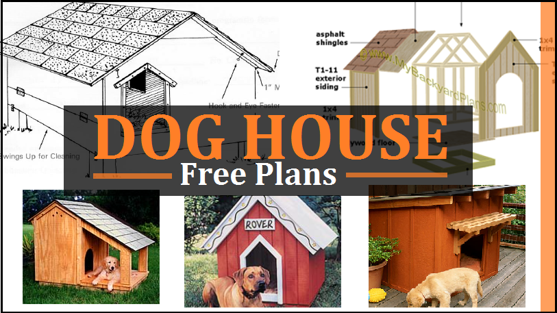 Dog House Plans – Free DIY Projects woodworking plan