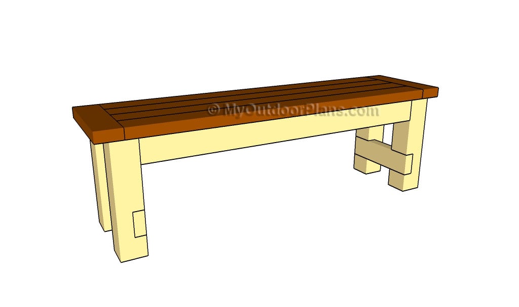 HOW TO BUILD A SEAT BENCH woodworking plan