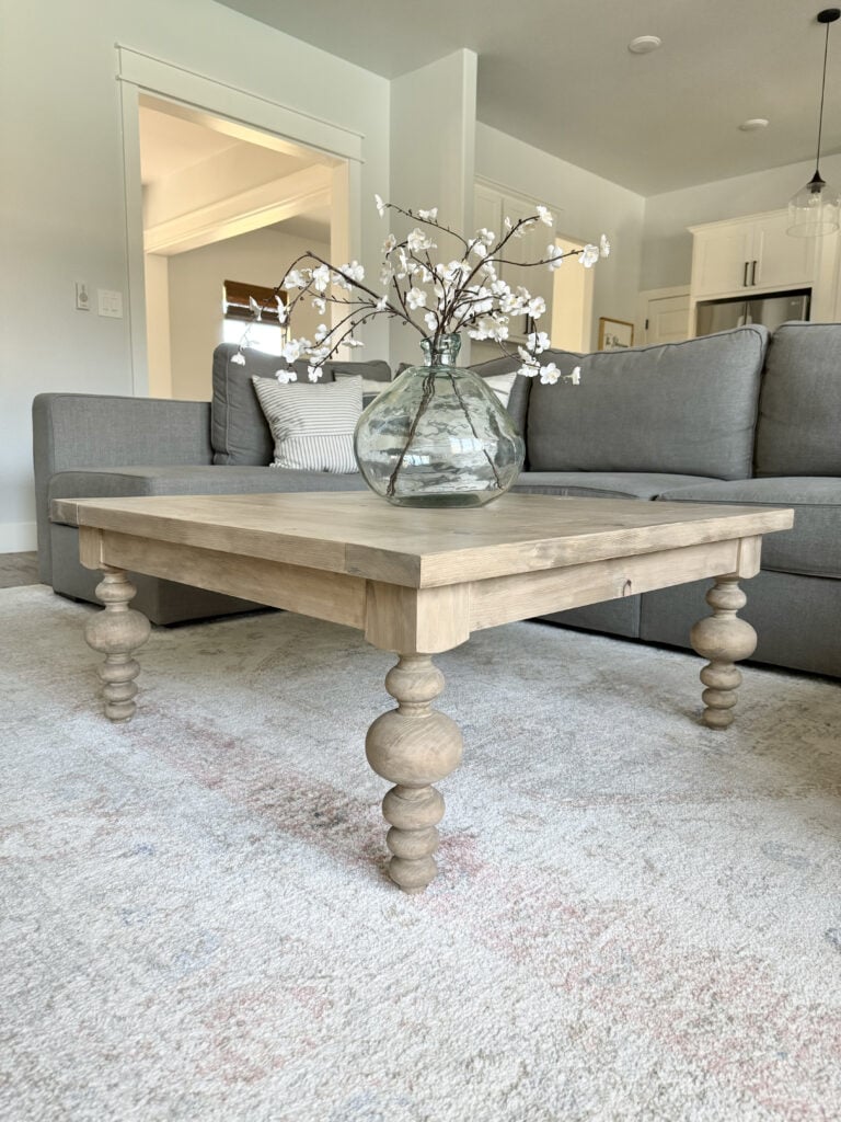 How to Build a Coffee Table with Turned Legs - Image 1