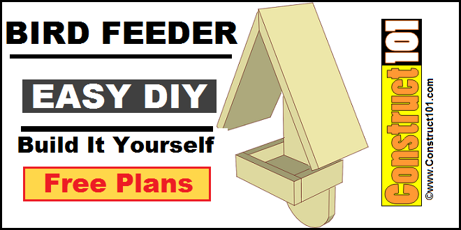 Simple Bird Feeder Plans - Image 1
