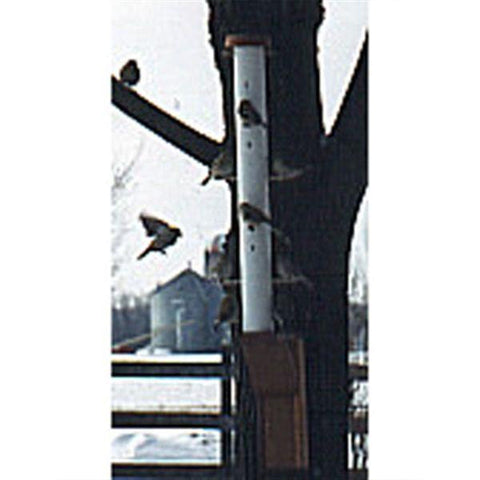 Woodworking Project Paper Plan to Build PVC Finch Feeder with Three Stands - Image 1