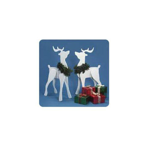 Woodworking Project Paper Plan to Build Proud Deer - Image 1