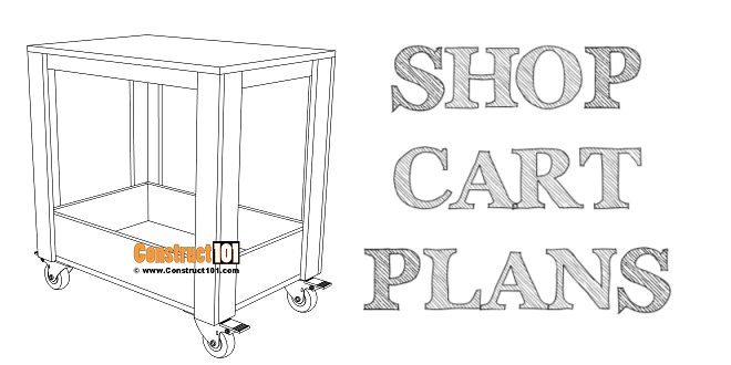 Plywood Shop Cart Plans woodworking plan