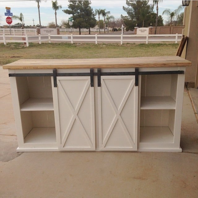 Grandy Barn Door Console - Image 1