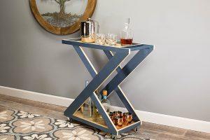 Bar Cart – Metric woodworking plan