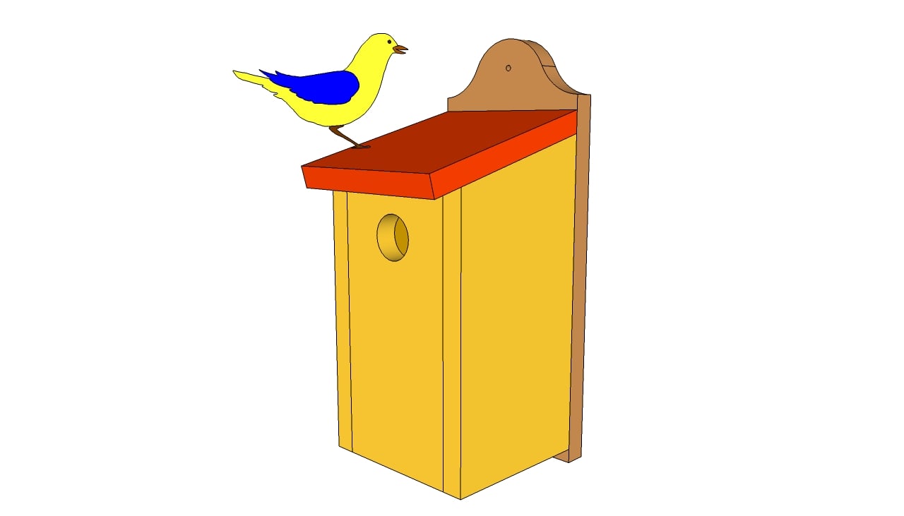 BLUE BIRD HOUSE PLANS - Image 1