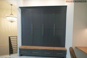 Mudroom Lockers woodworking plan