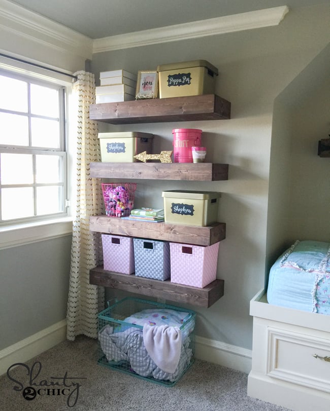 DIY Floating Shelves Plans and Tutorial - Image 1