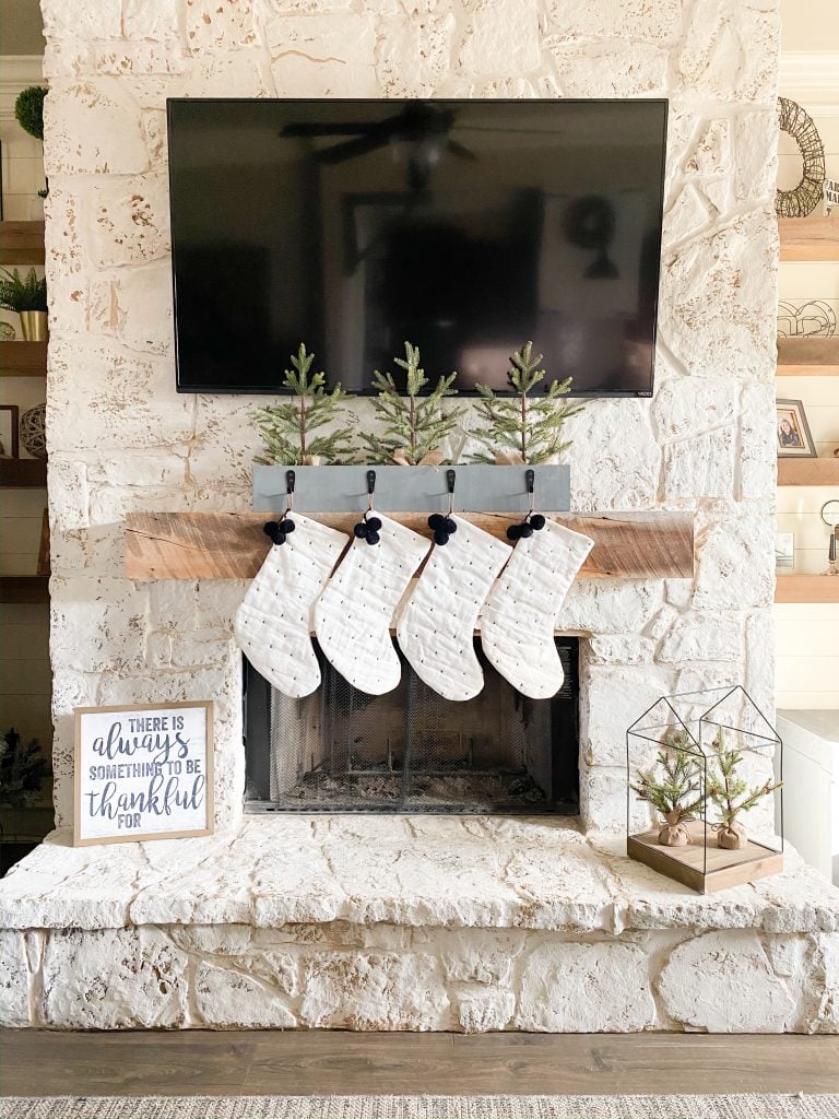 DIY Stocking Holder woodworking plan
