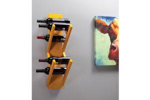 Wall-Mounted Wine Rack - Image 1