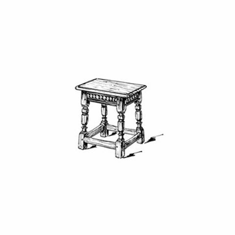 Woodworking Project Paper Plan to Build English Joint Stool - Image 1