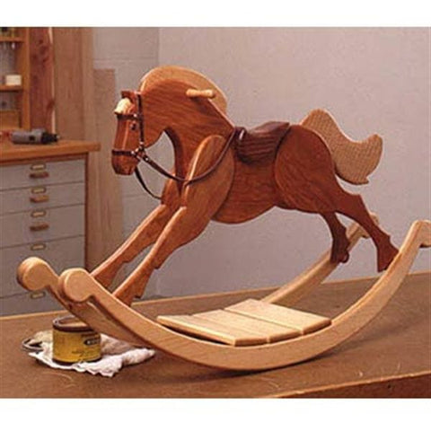 Woodworking Project Paper Plan to Build Playroom Palomino Rocking Horse woodworking plan