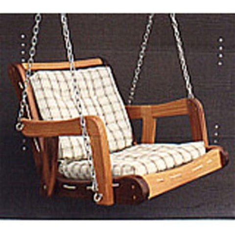 Woodworking Project Paper Plan to Build Webbed Swing - Image 1