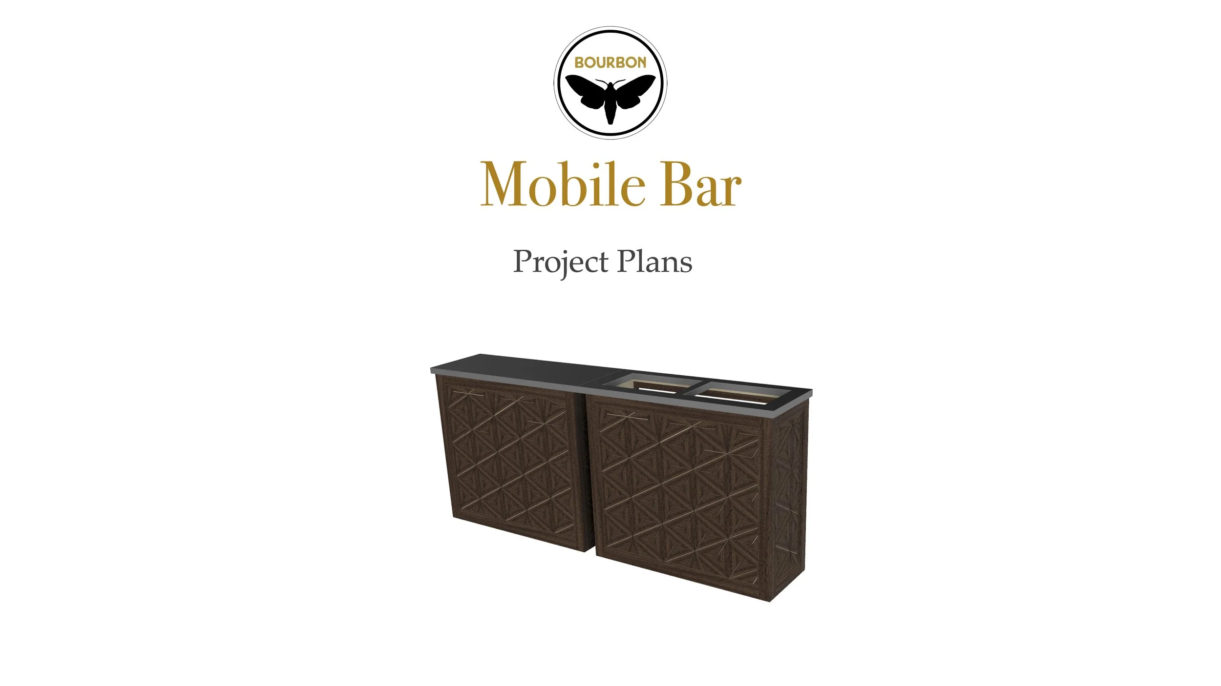 Mobile Bar Plans woodworking plan