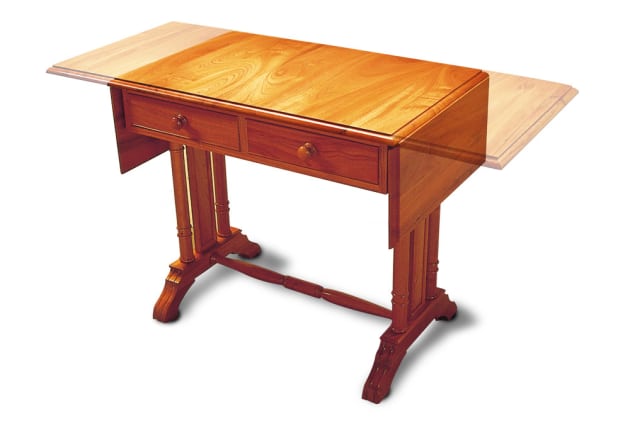 How to Make a Cedar Sofa Table woodworking plan