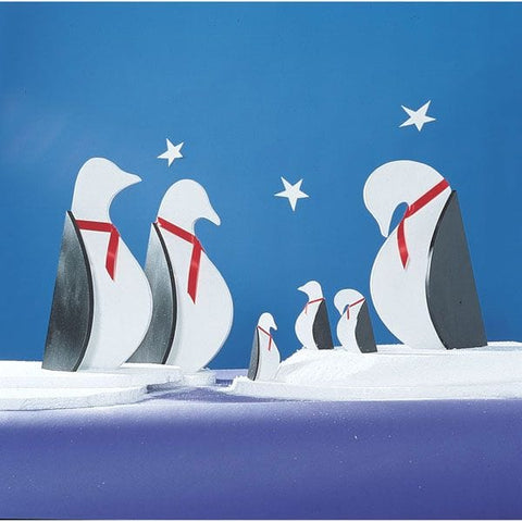 Woodworking Project Paper Plan to Build Pint-Sized Penguins - Image 1