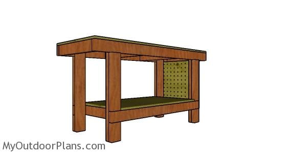 2×4 SIMPLE WORKBENCH PLANS - Image 1