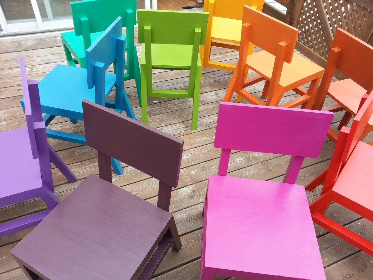 Homemade Modern Chairs - Image 1