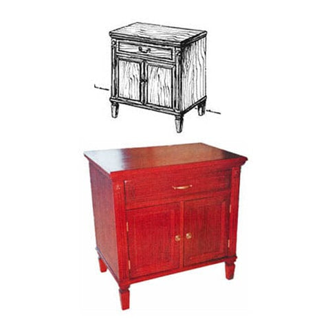 Woodworking Project Paper Plan to Build Modern End Table woodworking plan