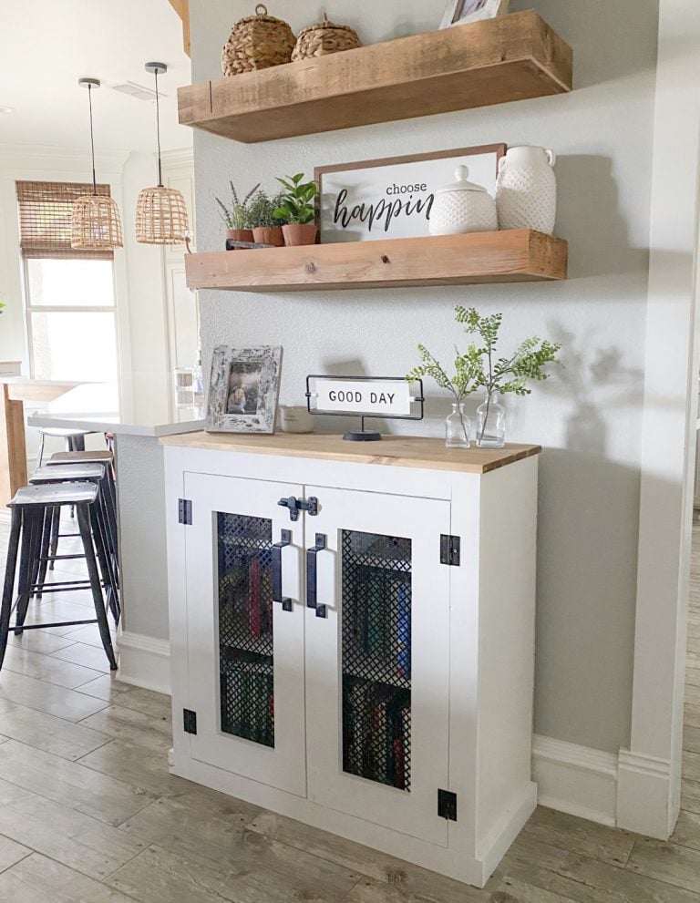 DIY Library Cabinet - Image 1