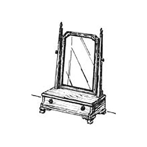 Woodworking Project Paper Plan to Build Shaving Mirror - Image 1