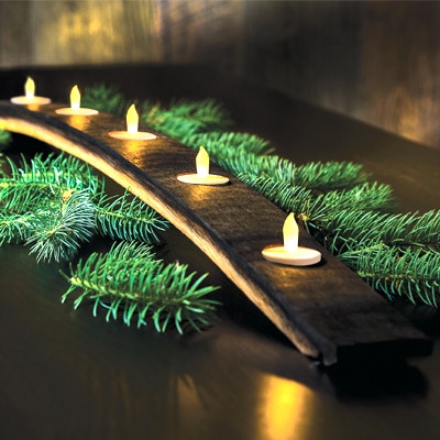 Whiskey Stave Centerpiece Plan - Image 1