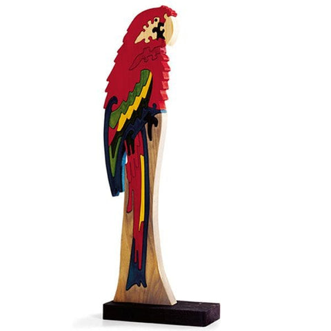 Woodworking Project Paper Plan to Build Scrollsawn Brilliant Birds Puzzle woodworking plan