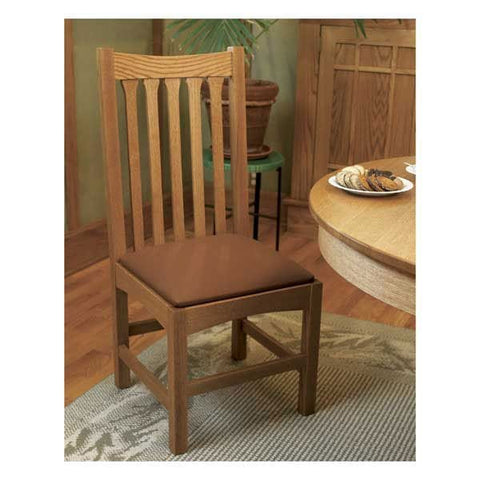 Woodworking Project Paper Plan to Build Arts & Crafts Dining Chair woodworking plan