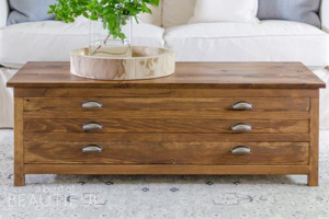 Printmaker’s Coffee Table | RH Inspired woodworking plan