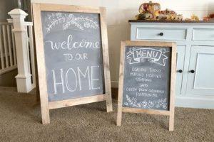 Child Size Easel Chalkboard - Image 1