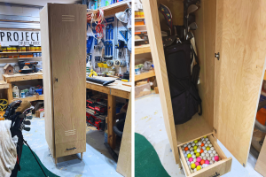 Golf Club Storage Locker - Image 1