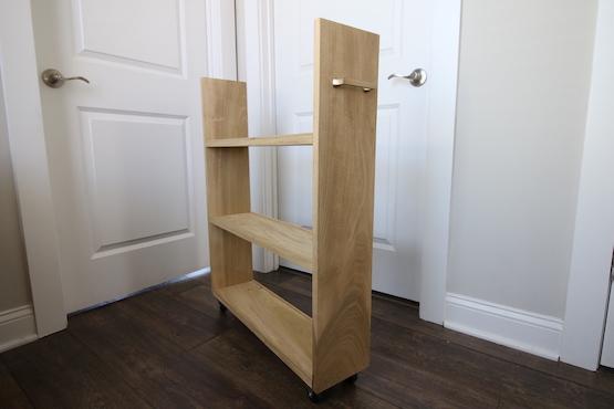 Rolling Laundry Cart woodworking plan