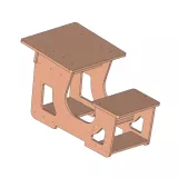 Childs homework desk plan - Image 1