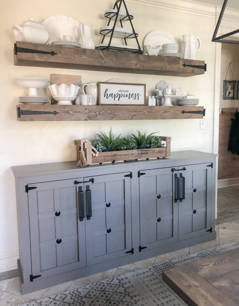 DIY Modern Farmhouse Cabinet - Image 1