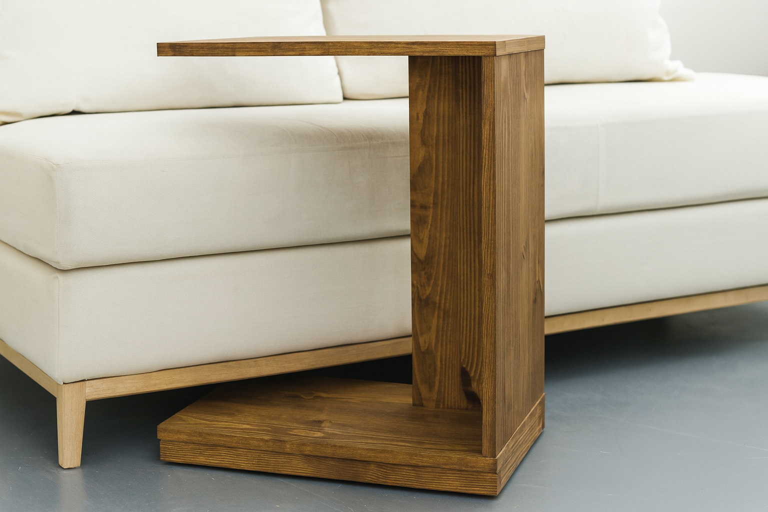 Rolling C End Table or Sofa Table woodworking plan