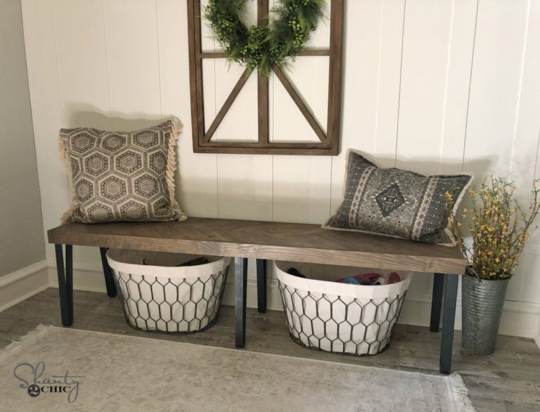 DIY Beefy Hairpin Bench - Image 1