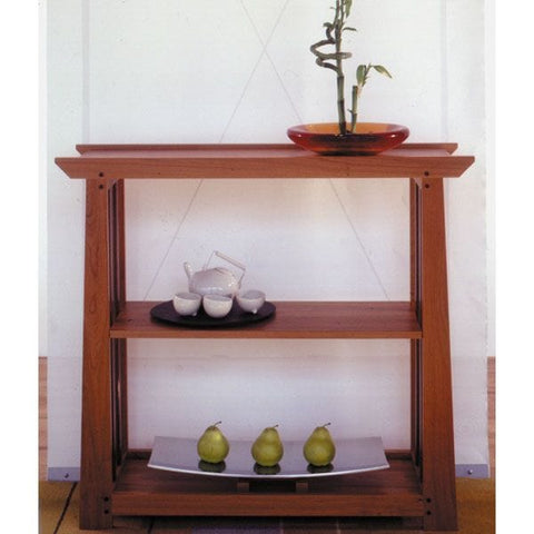 Woodworking Project Paper Plan to Build Arts & Crafts Shelf - Image 1