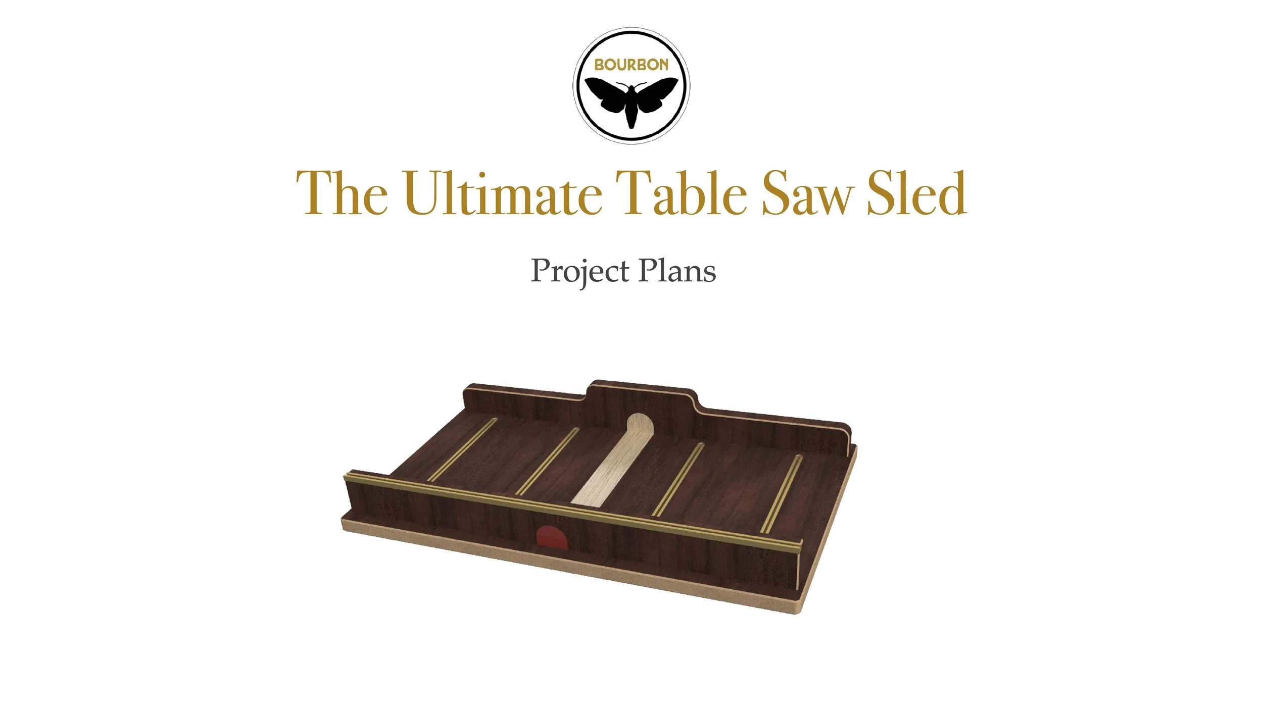 The Ultimate Table Saw Sled Plans woodworking plan