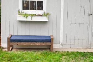 Modern Backyard Garden Bench - Image 1