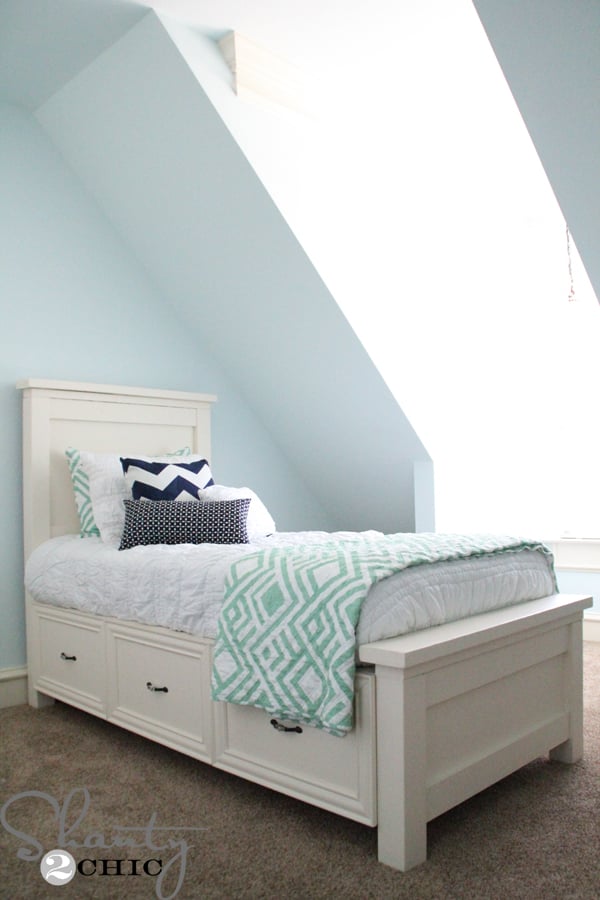 DIY Twin Storage Bed - Image 1