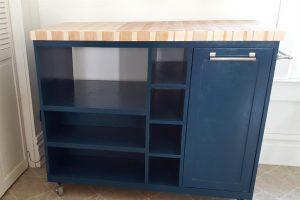 Rolling Kitchen Island - Image 1