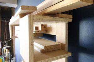 Wall Mounted Scrap Wood Storage woodworking plan