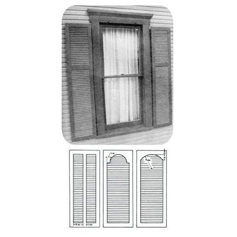 Woodworking Project Paper Plan to Build Plantation Shutter - Image 1