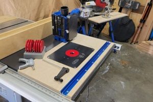 Table Saw Router Wing – Table Saw Router Extension woodworking plan