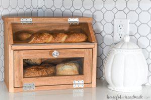 DIY Bread Box – How to Make Your Own Bread Box woodworking plan