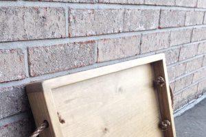 Simple Tray with Rope Handles - Image 1