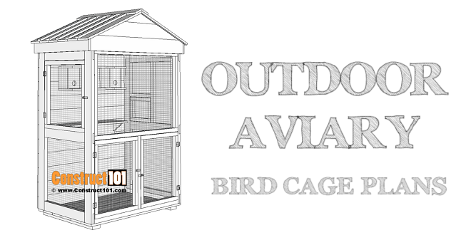 Outdoor Aviary Bird Cage Plans | Free PDF Download - Image 1