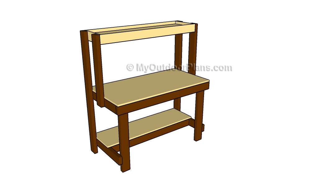 HOW TO BUILD A WORK BENCH - Image 1