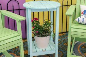 Adirondack Counter Height Side Table - Image 1
